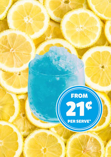 Frosty Ice Granita Blue Lemonade Syrup