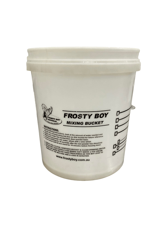 Frosty Boy Soft Serve 15L Mixing Bucket & Lid