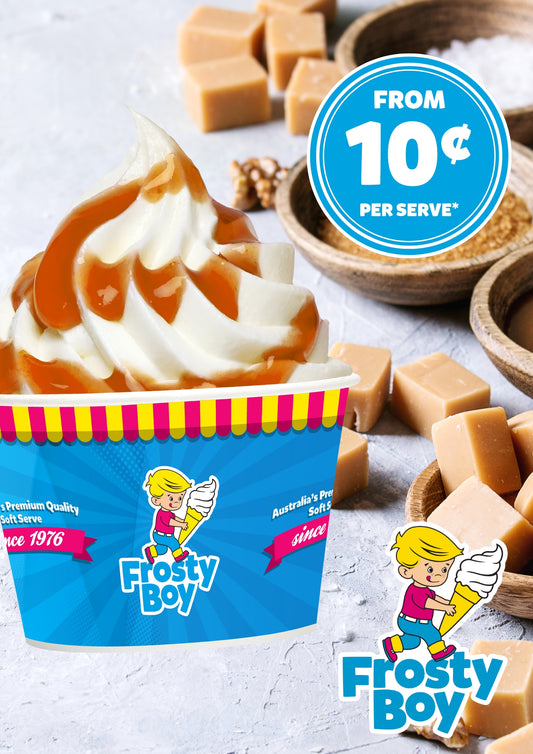 Frosty Boy Soft Serve & Milkshake Caramel Topping