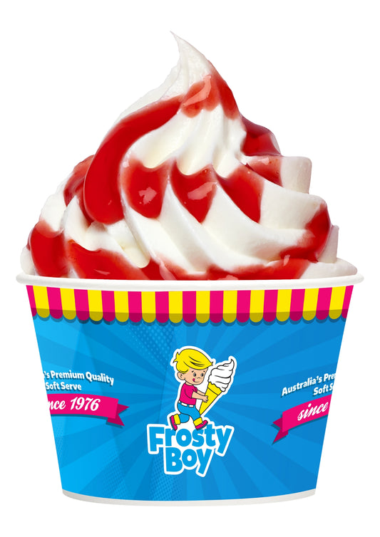 Frosty Boy Soft Serve & Milkshake Strawberry Topping